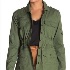 KENDALL AND KYLIE - Spread Collar Military Jacket